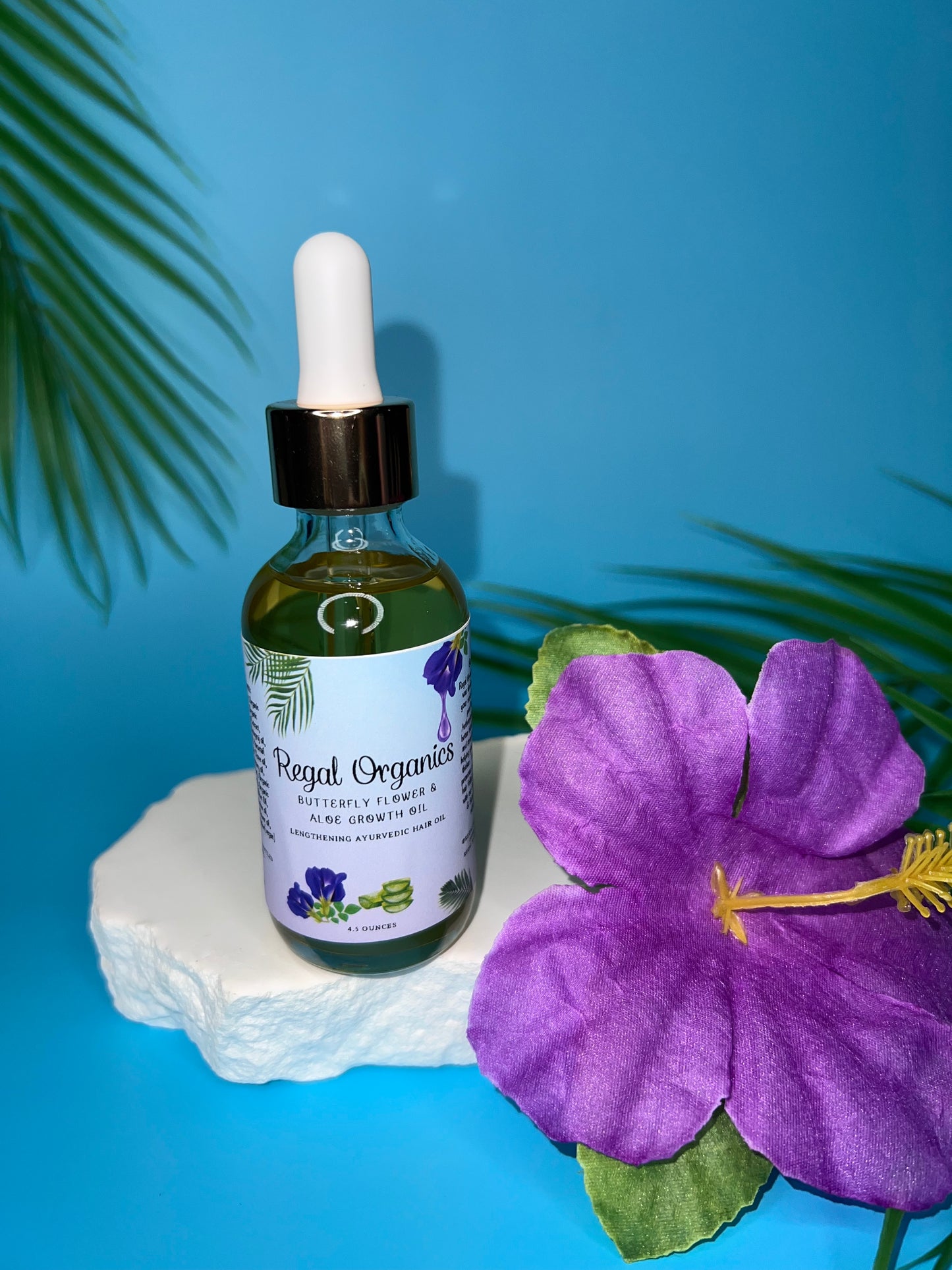 Butterfly Pea & Aloe Growth Oil